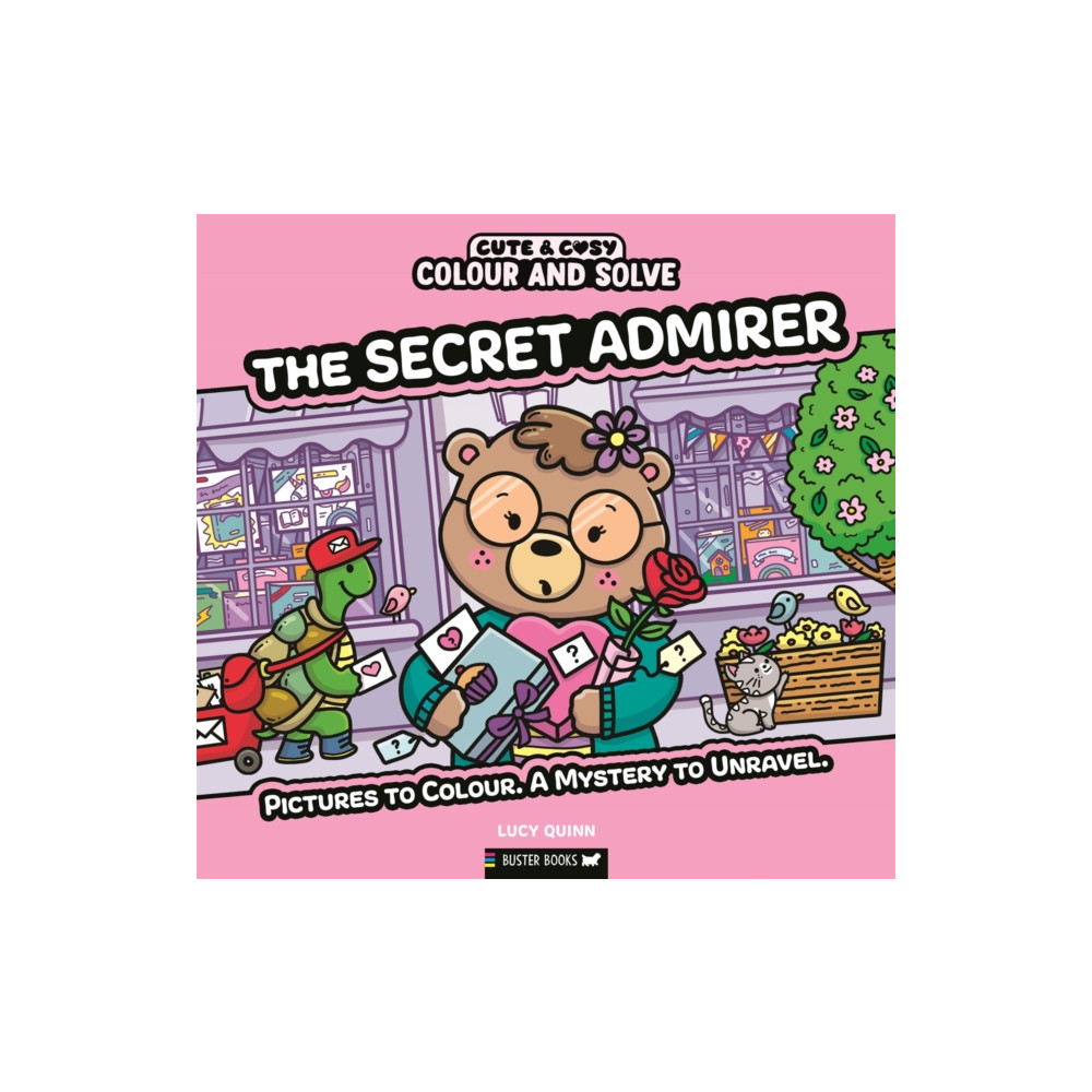 Produktbild för Colour and Solve: The Secret Admirer (häftad, eng)