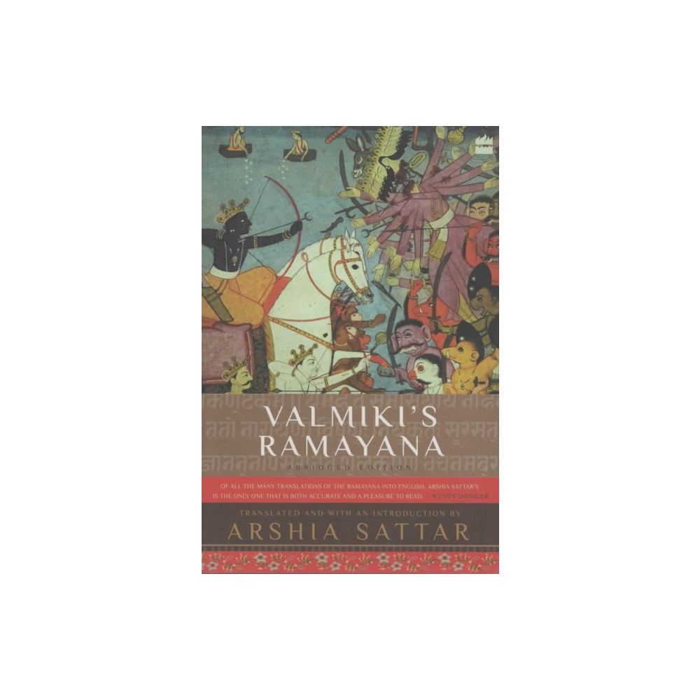 Produktbild för Valmiki's Ramayana (häftad, eng)