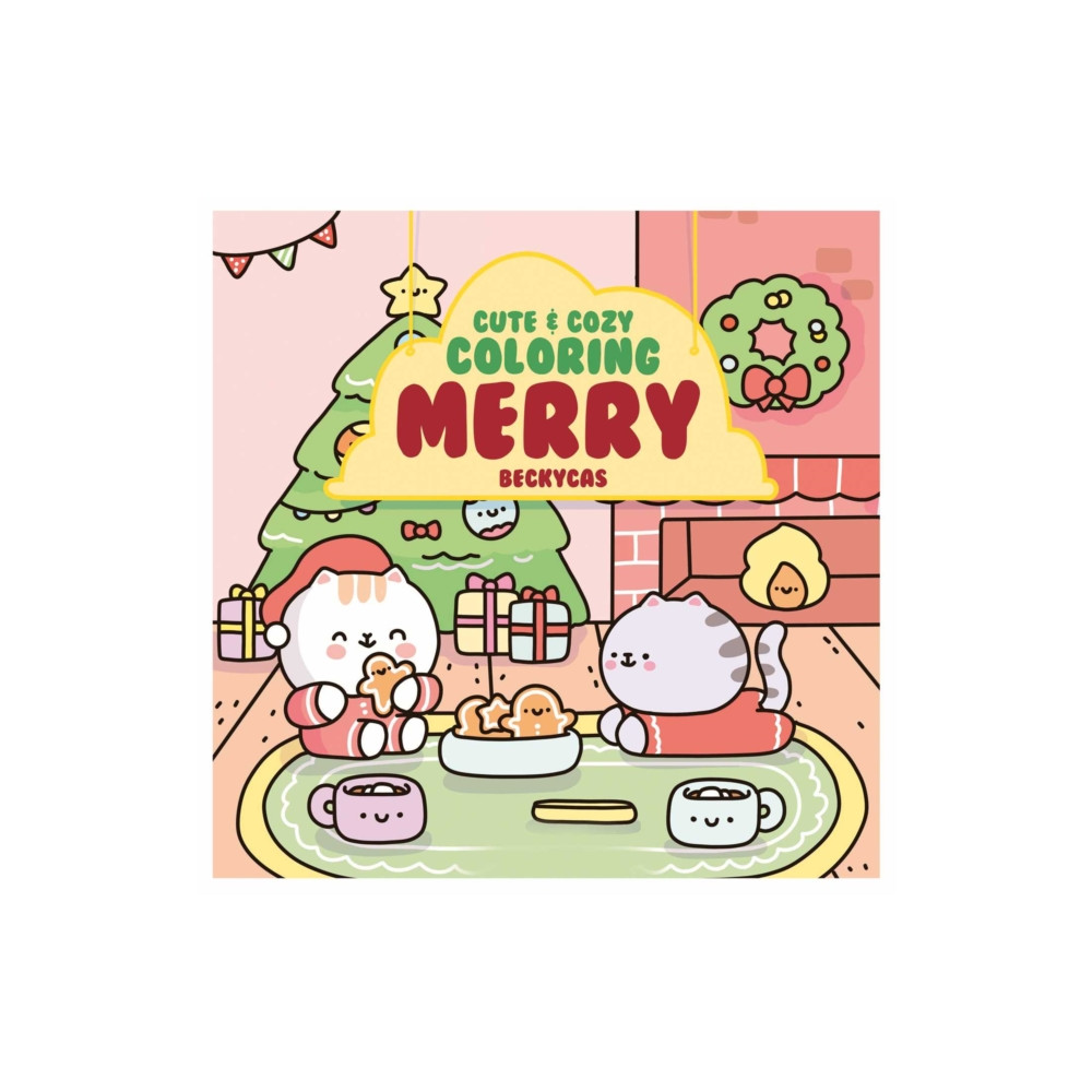 Produktbild för Cute & Cozy Coloring (häftad, eng)
