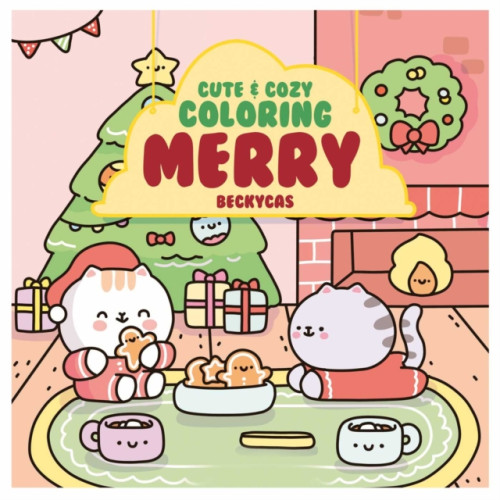 Andrews McMeel Publishing Cute & Cozy Coloring (häftad, eng)