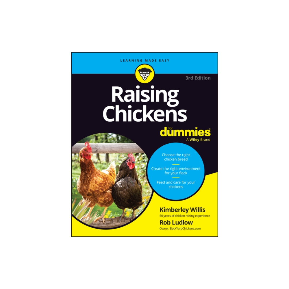 Produktbild för Raising Chickens For Dummies (häftad, eng)