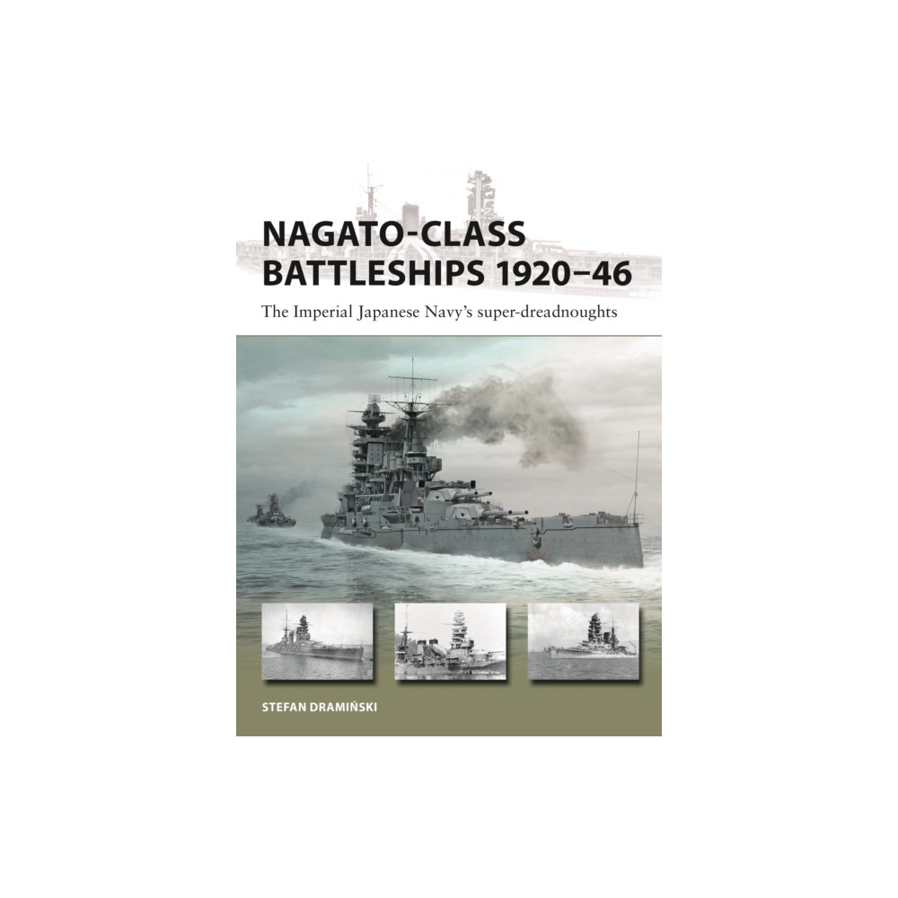 Produktbild för Nagato-class Battleships 1920–46 (häftad, eng)