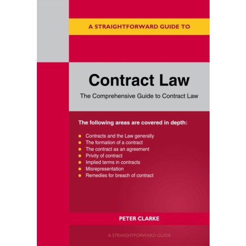 Straightforward Publishing A Straightforward Guide to Contract Law (häftad, eng)