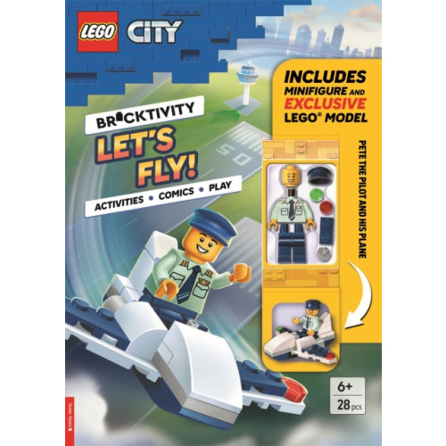 Michael O'Mara Books Ltd LEGO® City: Let's Fly (with Pete the Pilot minifigure and exclusive plane model) (häftad, eng)