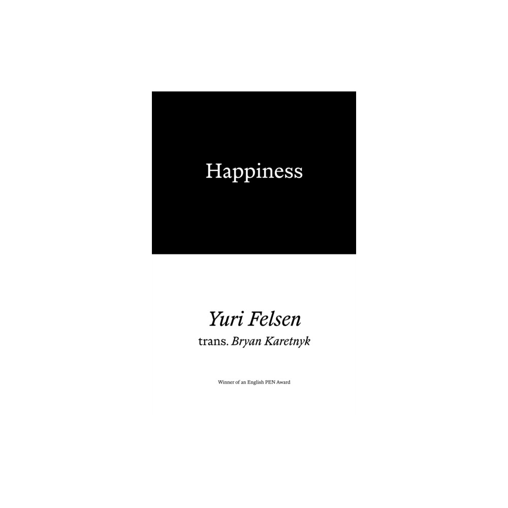Produktbild för Happiness (häftad, eng)