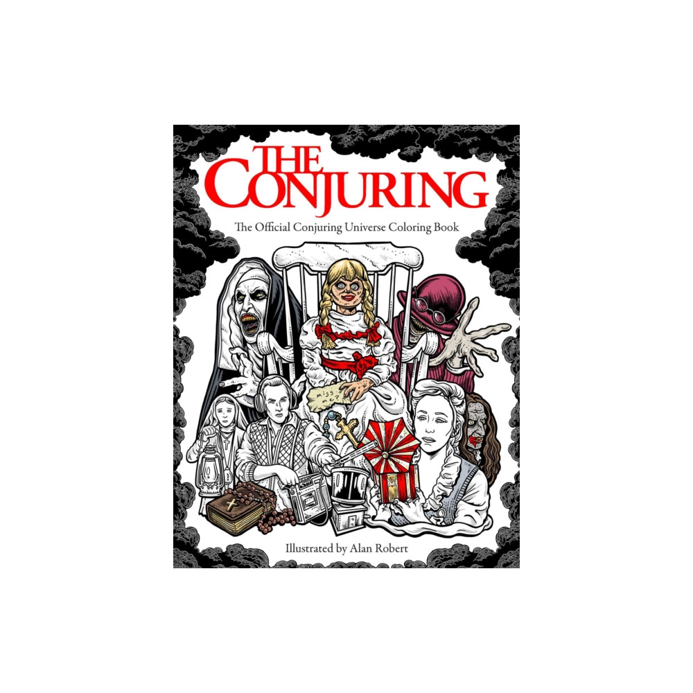 Produktbild för Official Conjuring Universe Coloring Book (häftad, eng)