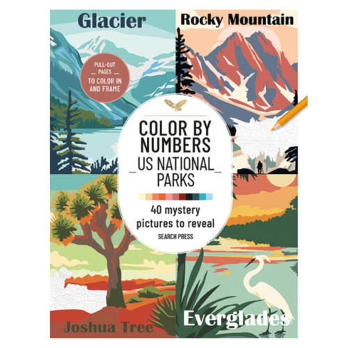 Search Press Ltd Color by Numbers: US National Parks (häftad, eng)