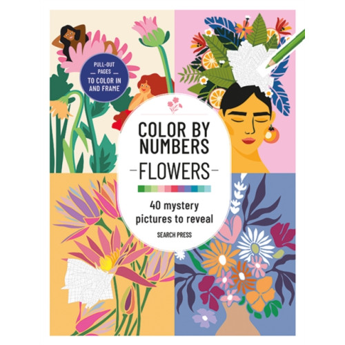 Search Press Ltd Color by Numbers: Flowers (häftad, eng)