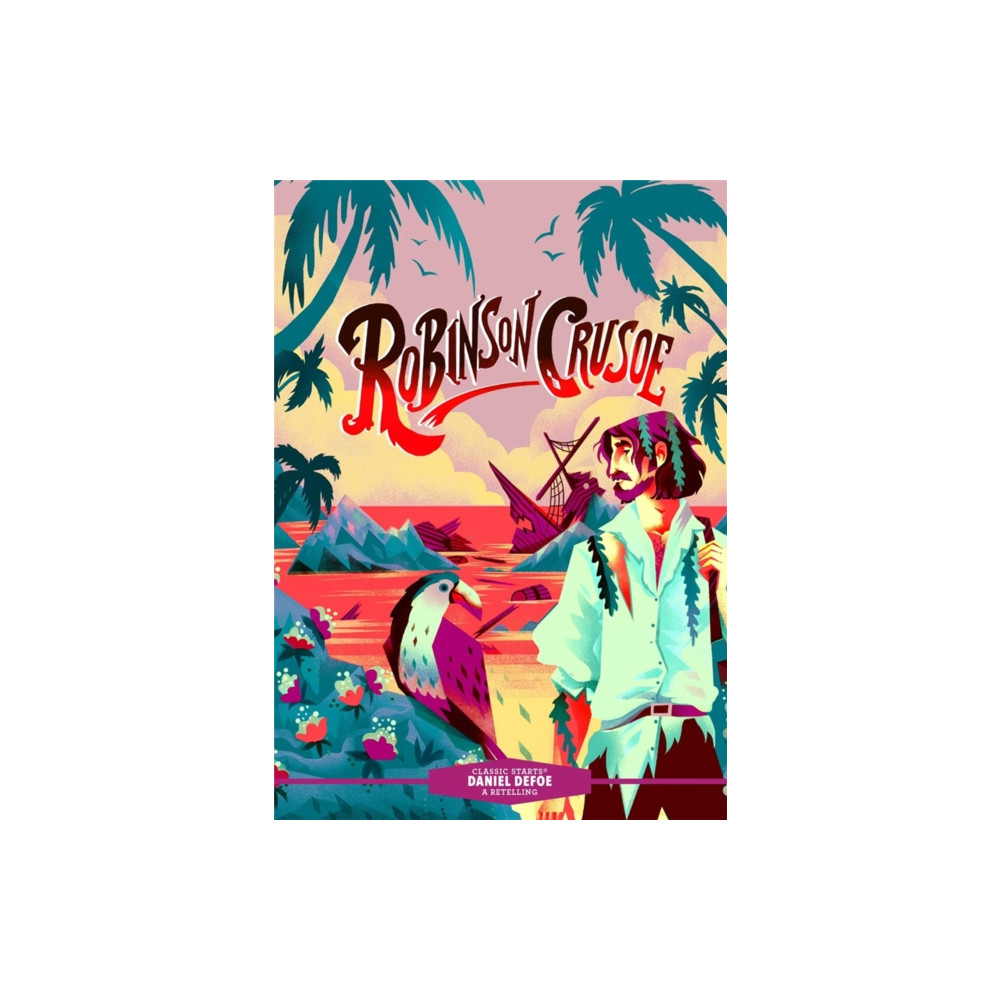 Produktbild för Classic Starts®: Robinson Crusoe (inbunden, eng)