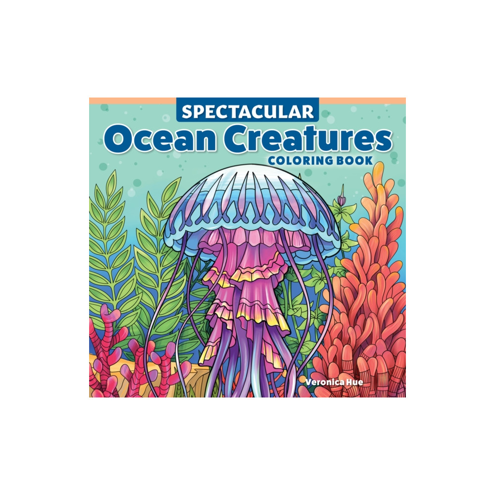 Produktbild för Spectacular Ocean Creatures Coloring Book (häftad, eng)