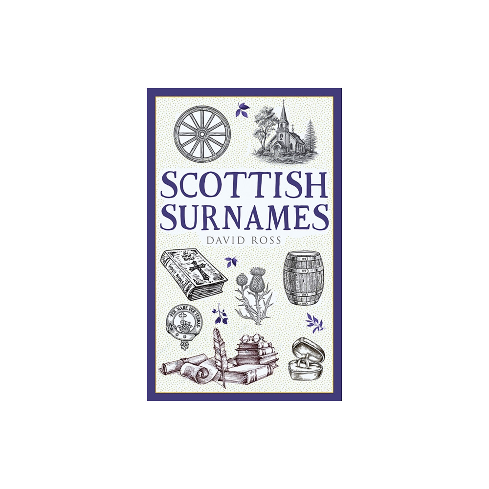 Produktbild för Scottish Surnames (häftad, eng)