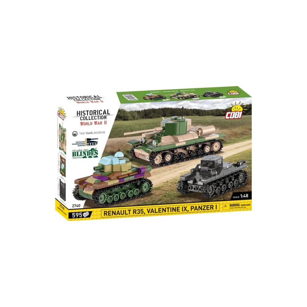 Produktbild för 620 PCS HC WWII /2740/ EXECUTIVE MUSEUM SET
