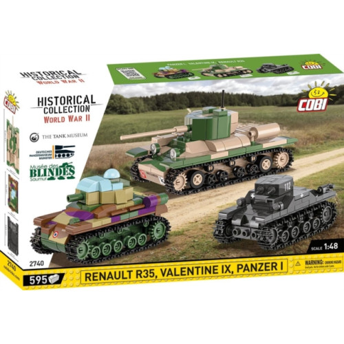 COBI TOYS 620 PCS HC WWII /2740/ EXECUTIVE MUSEUM SET