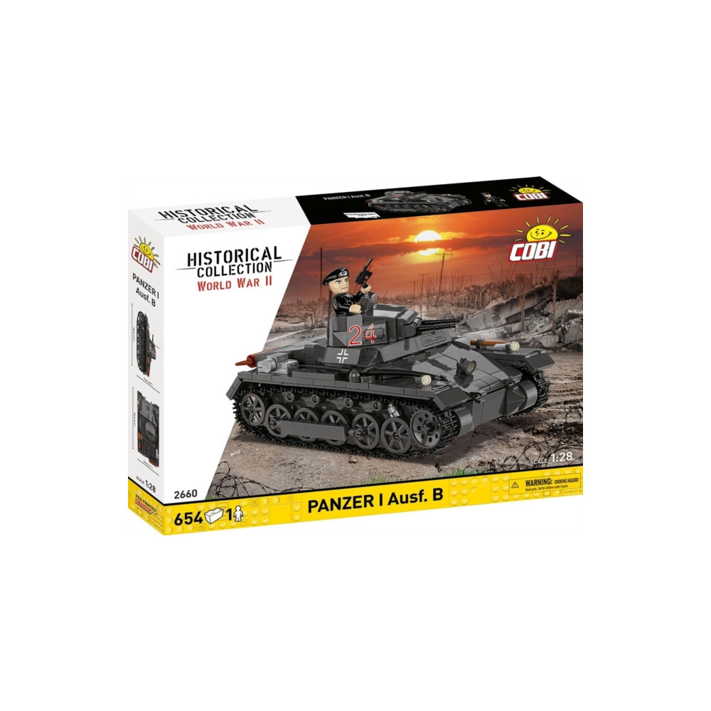 Produktbild för 654 PCS HC WWII /2660/ PANZER I (FRANCE 1940)