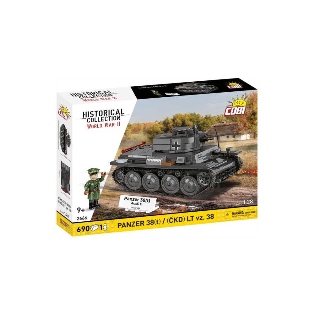 Produktbild för 705 PCS HC WWII /2666/ PANZER 38(T)/(CKD) LT VZ