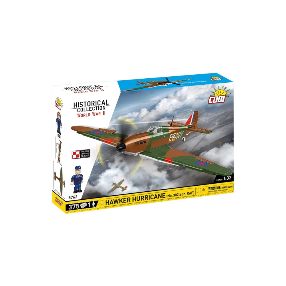 Produktbild för HC WWII /5762/ HAWKER HURRICANE (NO.302) 373 KL.