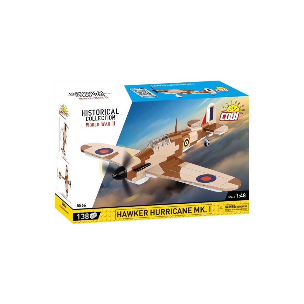 Produktbild för 145 PCS HC WWII /5866/ HAWKER HURRICANE MK.1