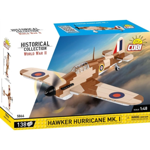 COBI TOYS 145 PCS HC WWII /5866/ HAWKER HURRICANE MK.1