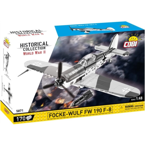 COBI TOYS 170 PCS HC WWII /5871/ FOCKE-WULF FW 190 F-8