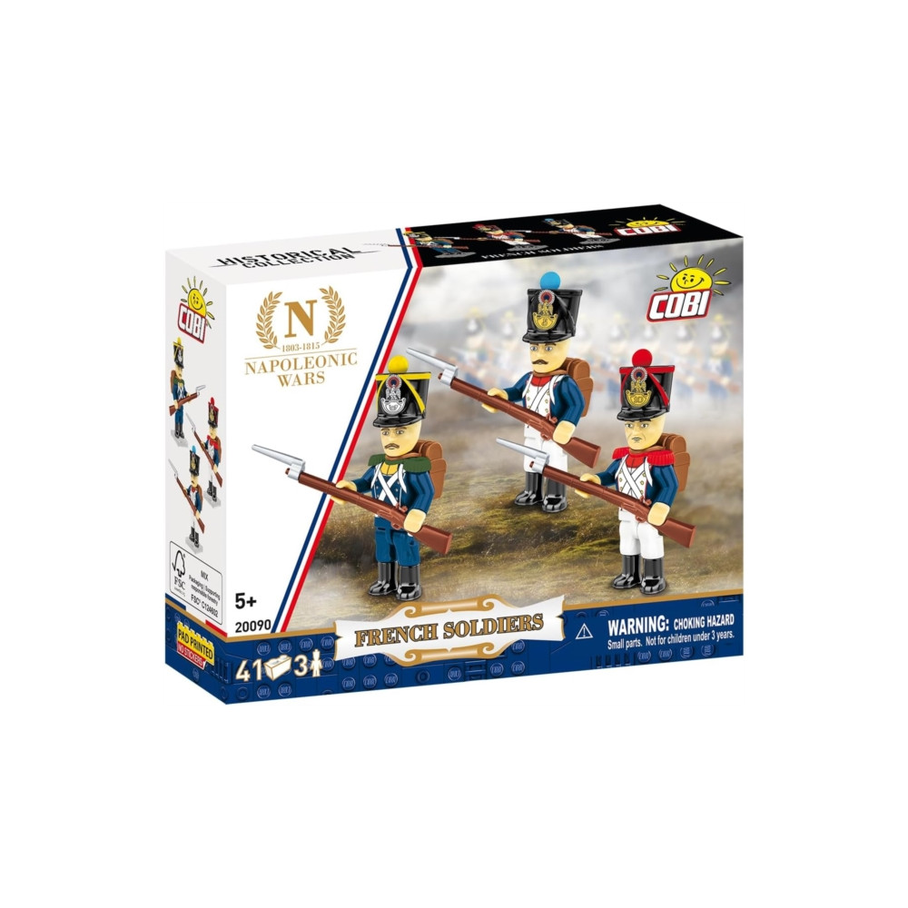 Produktbild för 38 PCS HC NV /20090/ 3 FIGURINES SET (FRENCH)