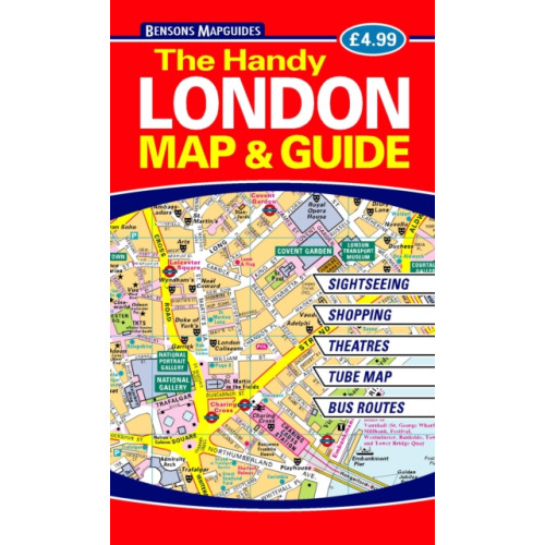 Bensons MapGuides The Handy London Map & Guide (häftad, eng)