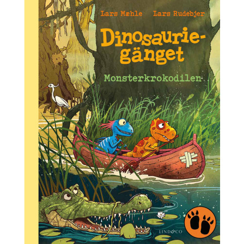 Lars Mæhle Dinosauriegänget. Monsterkrokodilen (inbunden)