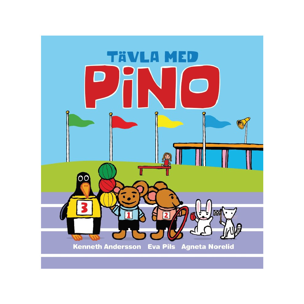 Produktbild för Tävla med Pino (inbunden)