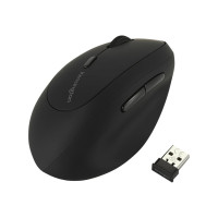 Produktbild för Kensington Pro Fit Ergo Wireless Mouse - vertikal mus - 2.4 GHz