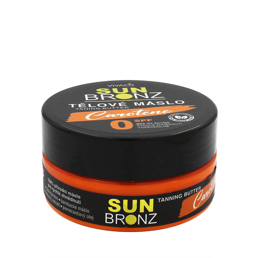 Produktbild för Vivaco Sun Bronz Carotene Boddy Butter SPF0 150ml