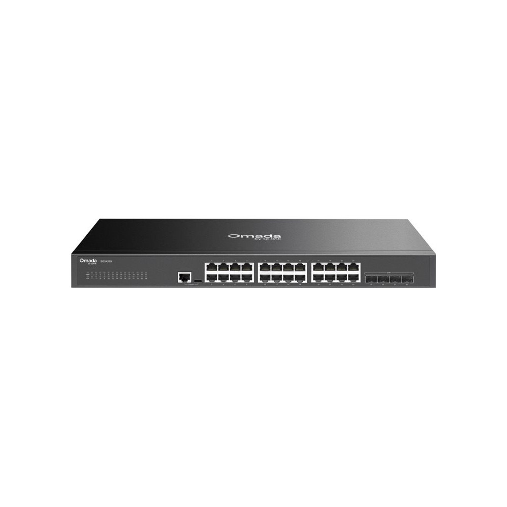 Produktbild för TP-Link Omada SG3428X V1.4 - switch - 24 portar - Administrerad - rackmonterbar