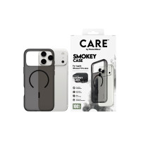 Produktbild för PanzerGlass CARE™ by ® Smokey Case w. Black MagSafe iPhone 1...