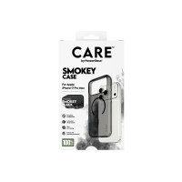 Produktbild för PanzerGlass CARE™ by ® Smokey Case w. Black MagSafe iPhone 1...
