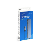 Produktbild för Savio SAVIO AK-71 USB-C HUB
