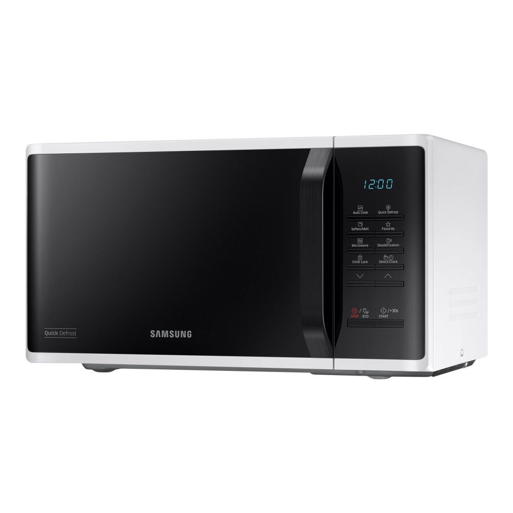 Produktbild för Samsung MS23K3513AW - mikrovågsugn - fristående - vit