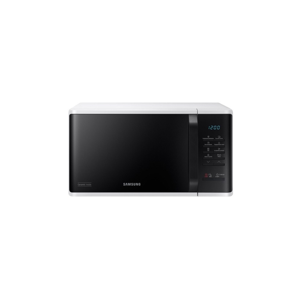 Produktbild för Samsung MS23K3513AW - mikrovågsugn - fristående - vit