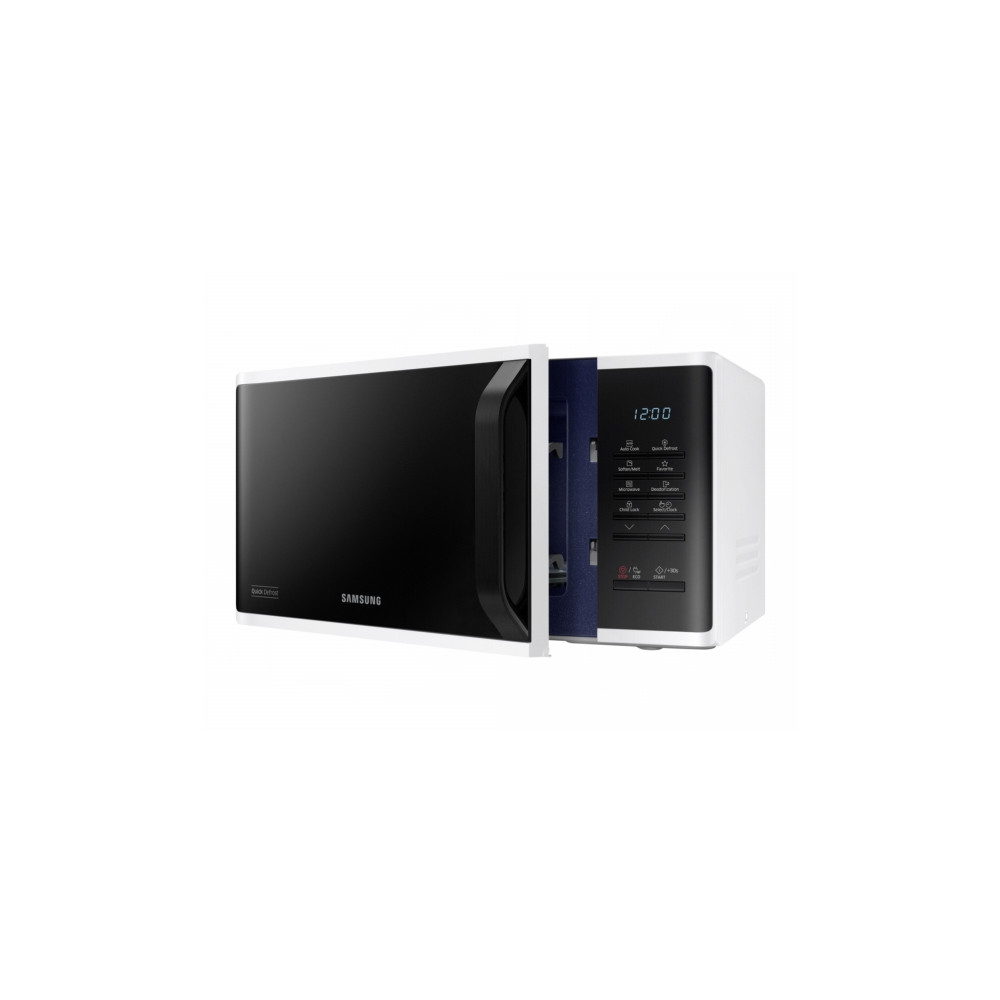 Produktbild för Samsung MS23K3513AW - mikrovågsugn - fristående - vit