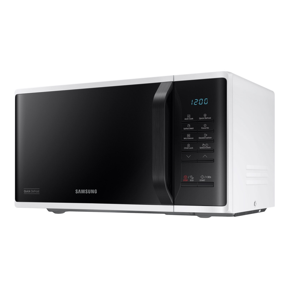 Produktbild för Samsung MS23K3513AW - mikrovågsugn - fristående - vit