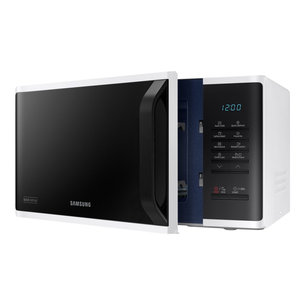 Produktbild för Samsung MS23K3513AW - mikrovågsugn - fristående - vit