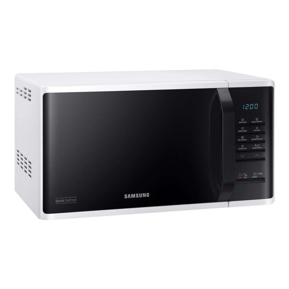 Produktbild för Samsung MS23K3513AW - mikrovågsugn - fristående - vit