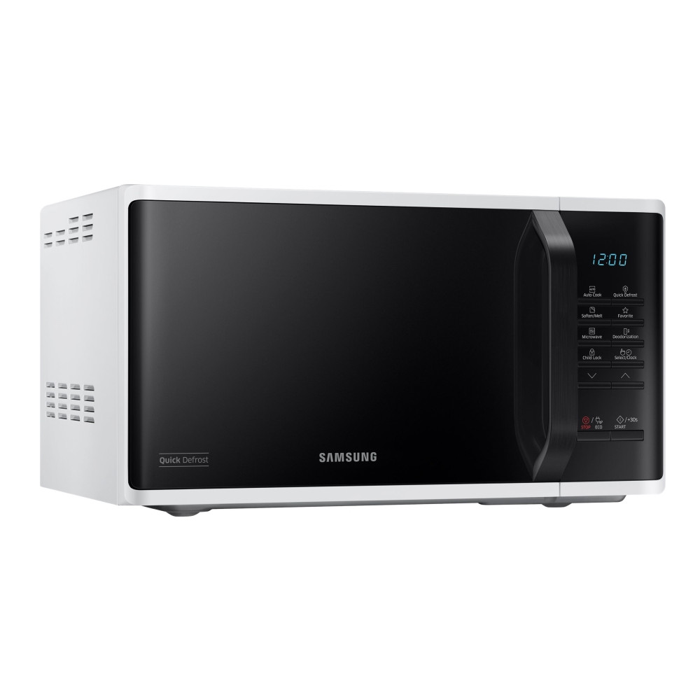Produktbild för Samsung MS23K3513AW - mikrovågsugn - fristående - vit