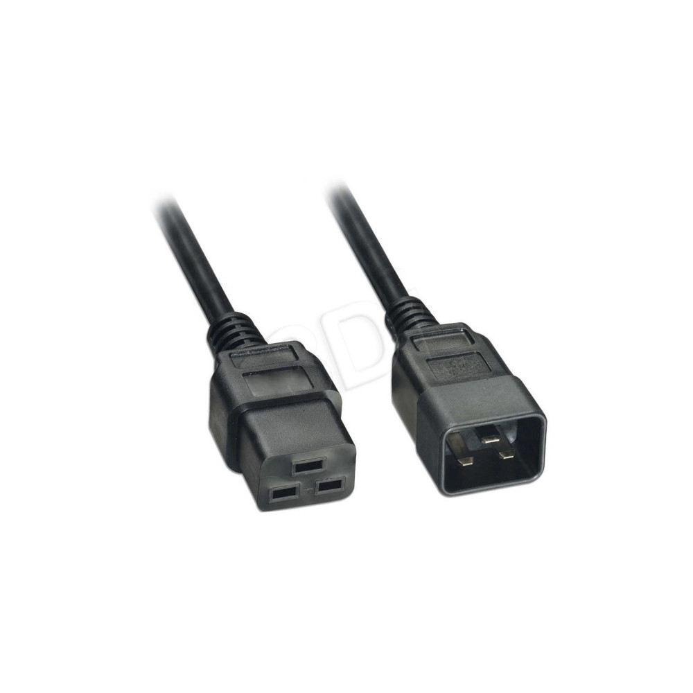 Produktbild för Akyga AK-UP-03 - strömkabel - IEC 60320 C20 till IEC 60320 C19 - 1.8 m