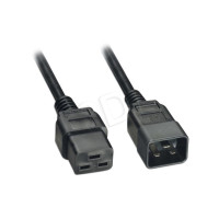 Produktbild för Akyga AK-UP-03 - strömkabel - IEC 60320 C20 till IEC 60320 C19 - 1.8 m