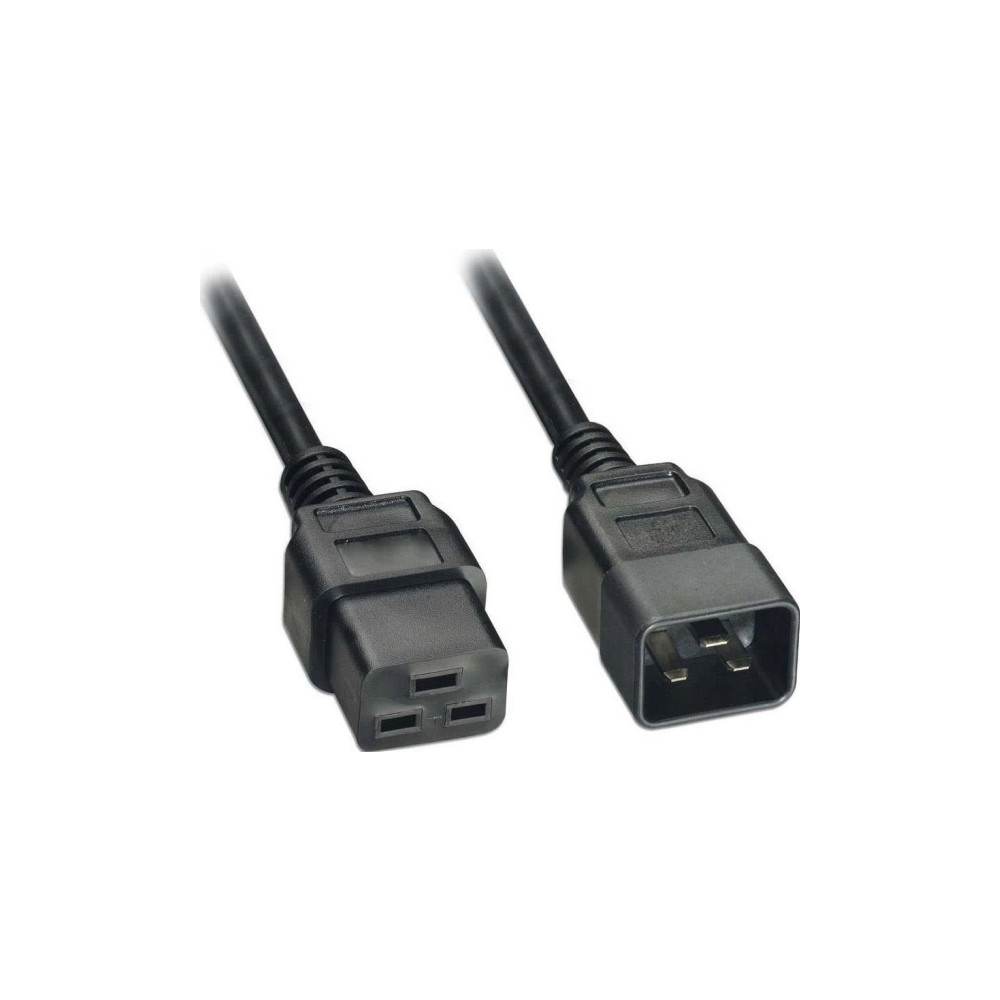 Produktbild för Akyga AK-UP-03 - strömkabel - IEC 60320 C20 till IEC 60320 C19 - 1.8 m