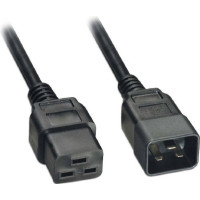 Produktbild för Akyga AK-UP-03 - strömkabel - IEC 60320 C20 till IEC 60320 C19 - 1.8 m