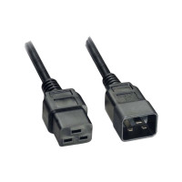 Produktbild för Akyga AK-UP-03 - strömkabel - IEC 60320 C20 till IEC 60320 C19 - 1.8 m