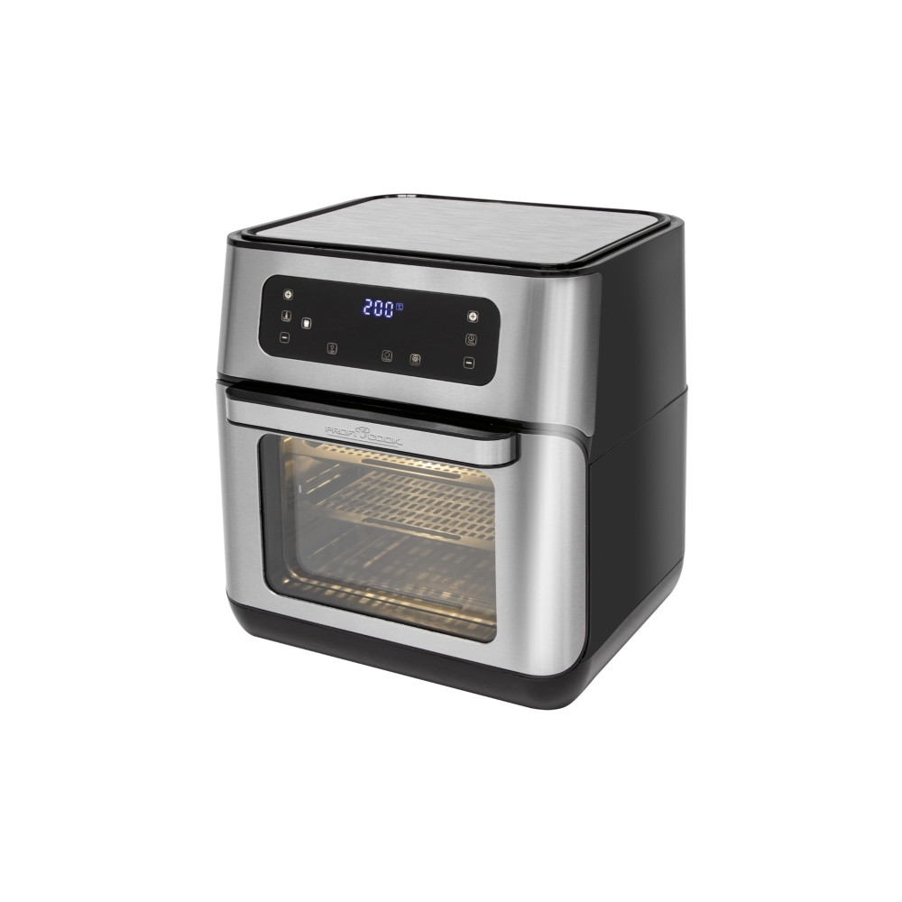 Produktbild för ProfiCook PC-FR 1200 H - varmluftsfritös - rostfritt stål/svart
