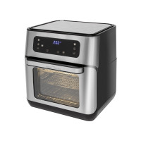 Produktbild för ProfiCook PC-FR 1200 H - varmluftsfritös - rostfritt stål/svart