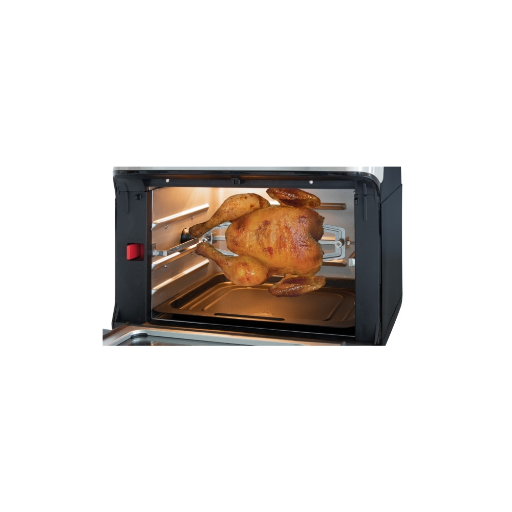 Produktbild för ProfiCook PC-FR 1200 H - varmluftsfritös - rostfritt stål/svart