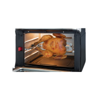 Produktbild för ProfiCook PC-FR 1200 H - varmluftsfritös - rostfritt stål/svart