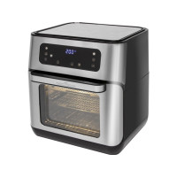 Produktbild för ProfiCook PC-FR 1200 H - varmluftsfritös - rostfritt stål/svart